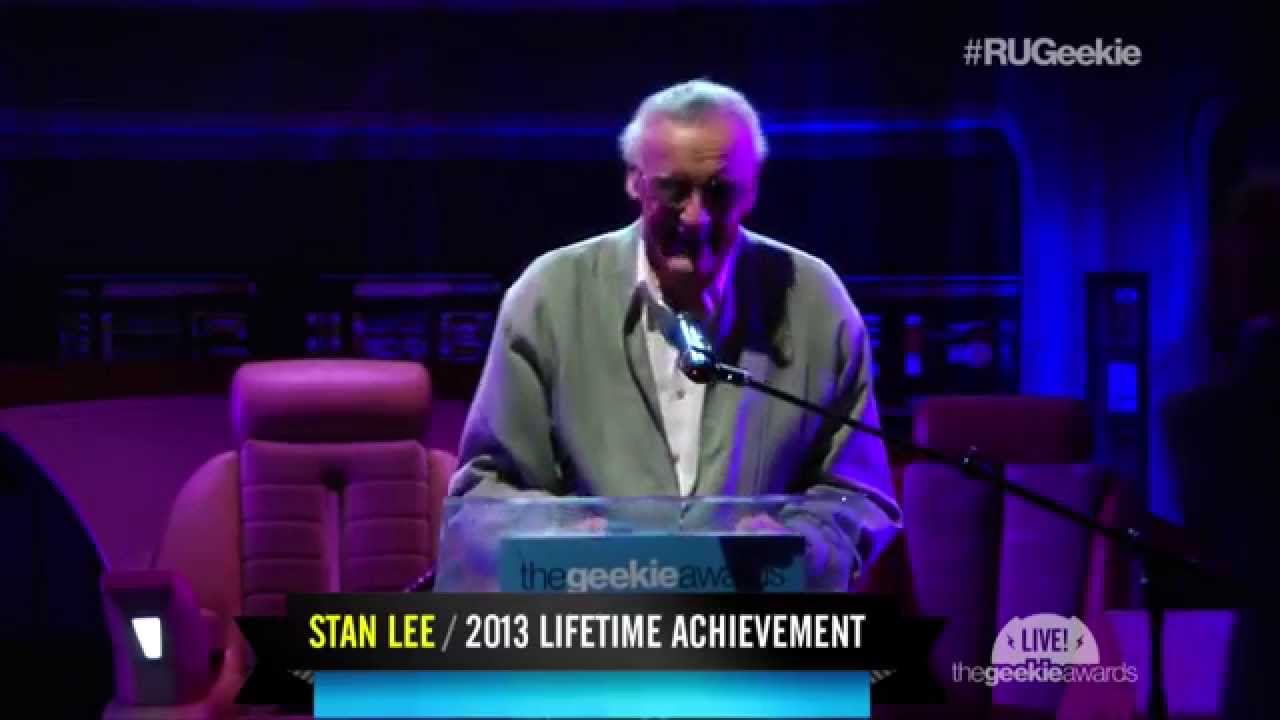 The Geekie Awards 2013: Seth Green Presents Stan Lee with the Lifetime Achievement Award