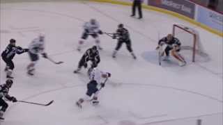 Linus Omark's Game-Winning Goal Against San Antonio 11/12/13