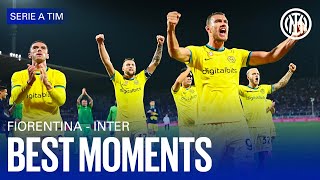 FIORENTINA vs INTER 3-4 | BEST MOMENTS | PITCHSIDE HIGHLIGHTS 👀⚫🔵??