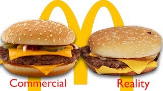 McDonald's Ad vs The Real Thing