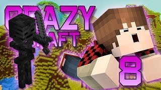 Minecraft: Crazy Craft Modded Survival Playthrough w/Mitch! Ep. 8 - KILLING WITHERSKELETONS!