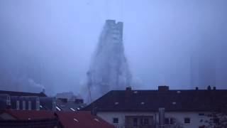 AfE - Turm Sprengung Frankfurt