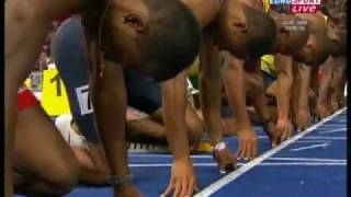 2009世陸 100m決勝　ウサイン･ボルトまた世界記録