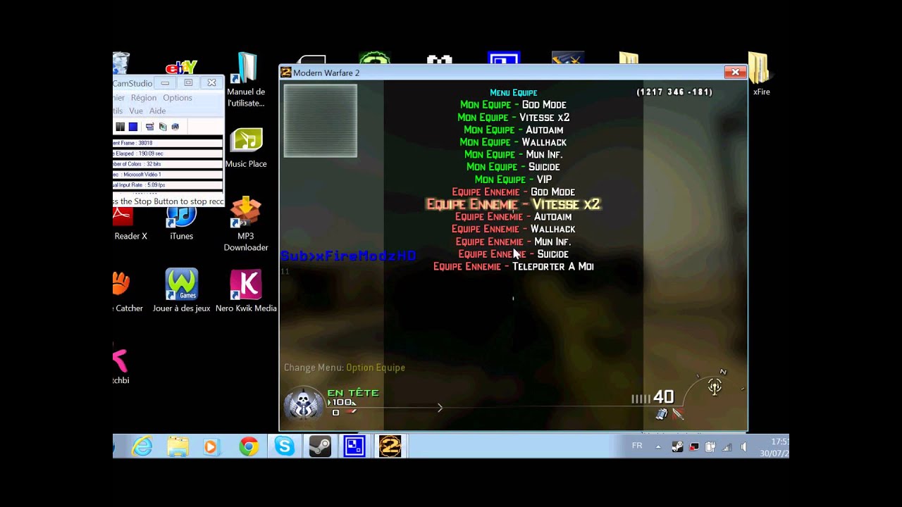 MW2 PC MOD MENU DOWNLOAD 2012