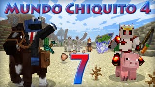 MINECRAFT - Mundo Chiquito 4 - Ep 7 - A por vías para Chiquitistán