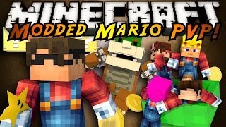 Minecraft Modded PVP : MARIO MOD!