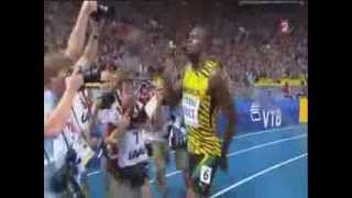 Usain Bolt - Finale 100m 9.77 - Championnat du monde de Moscou