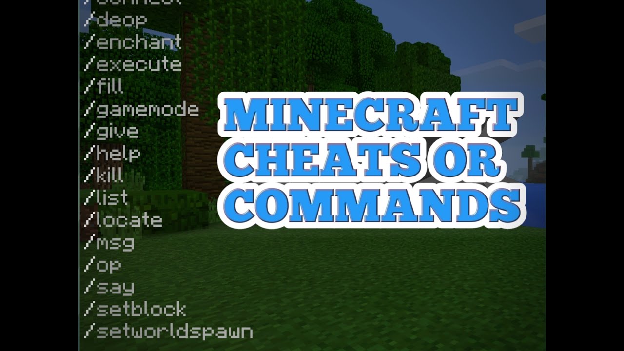 How To Use The Give Command In Minecraft Pe