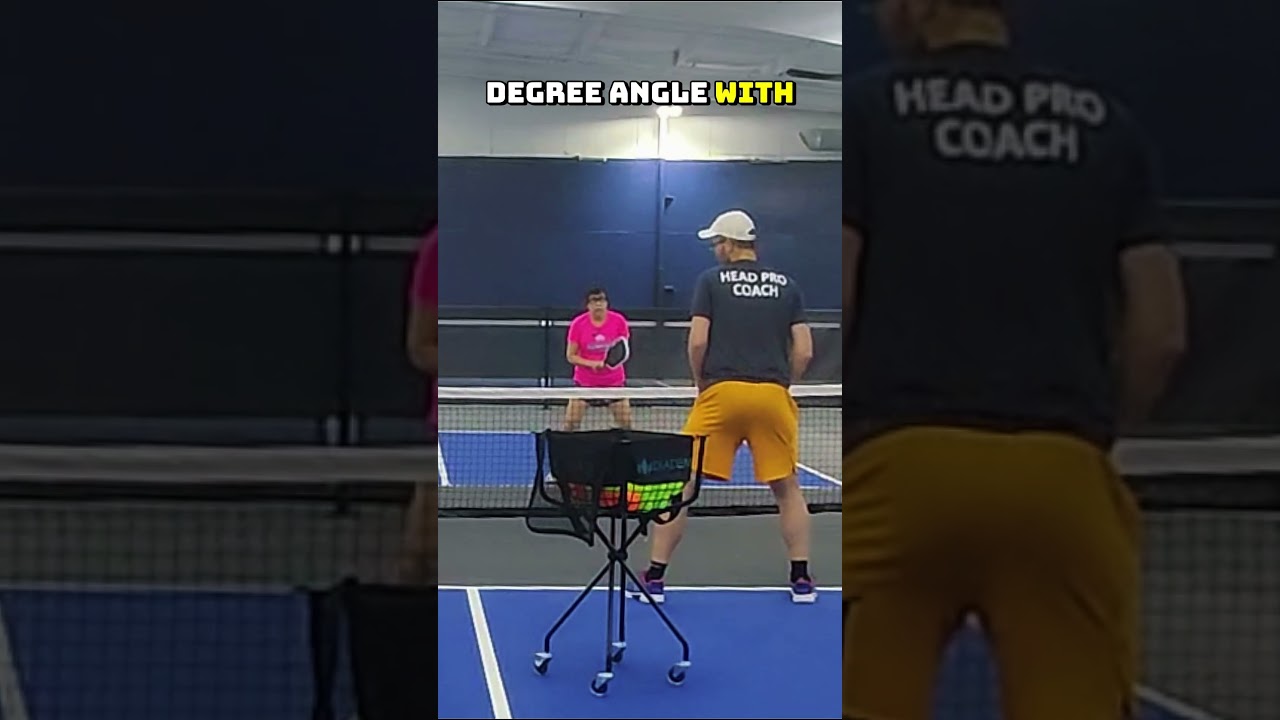 90° Step Back = More Control!