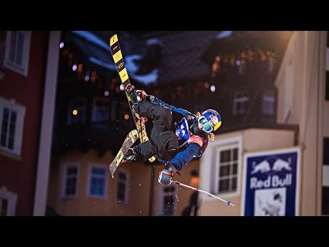Urban Slopestyle Skiing in the City of Bad Gastien | Red Bull Playstreets 2017