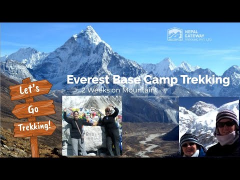 Everest Base Camp Trekking in Nepal / Lukla to Mount Everest Base Camp Trek