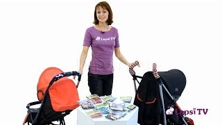 Обзор коляски Чехлы Choopie CityGrips на ручки для коляски-трости Видеоинструкции.