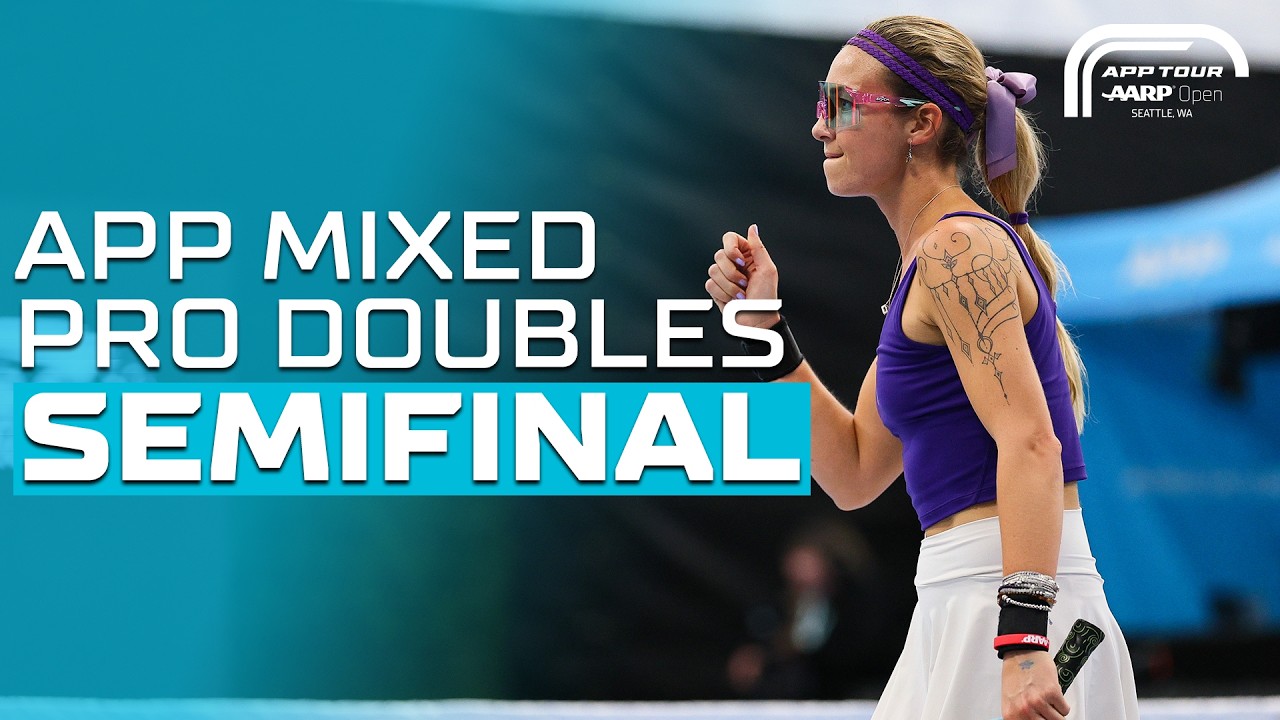 Jack Munro & Sofia Sewing vs. Max Manthou & Christine Maddox in the Mixed Pro Doubles Semifinal