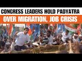 Patna : Congress Holds Padyatra Against Migration and Unemployment Issues | News9