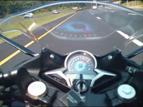 Honda cbr 250r top speed video #7