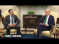 Biden meets with Irish prime minister at the White House