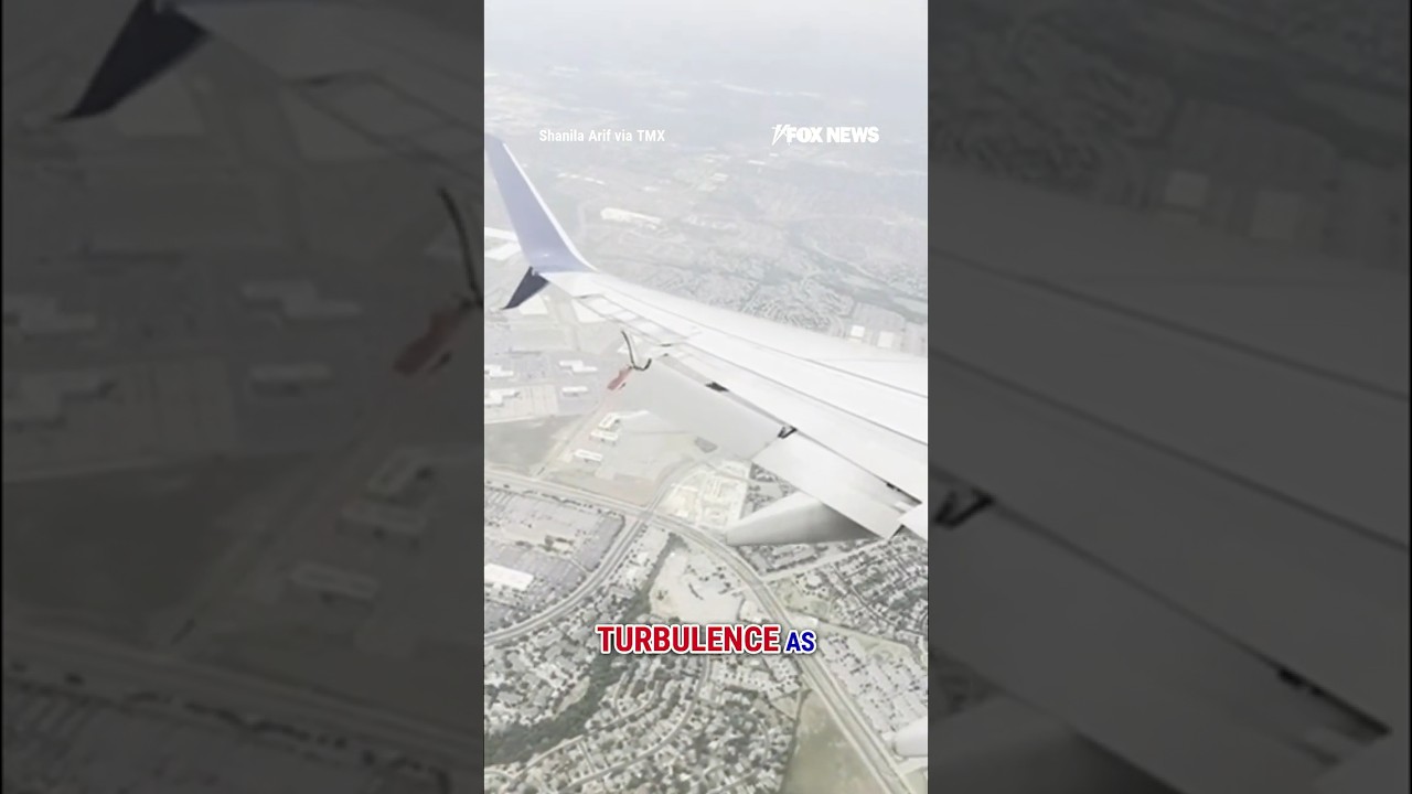 WATCH: Plane loses wing in mid-air #foxnews #news #us #fox #boeing #delta #shorts #viral