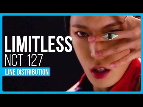 NCT 127 - Limitless Line Distribution (Color Coded)