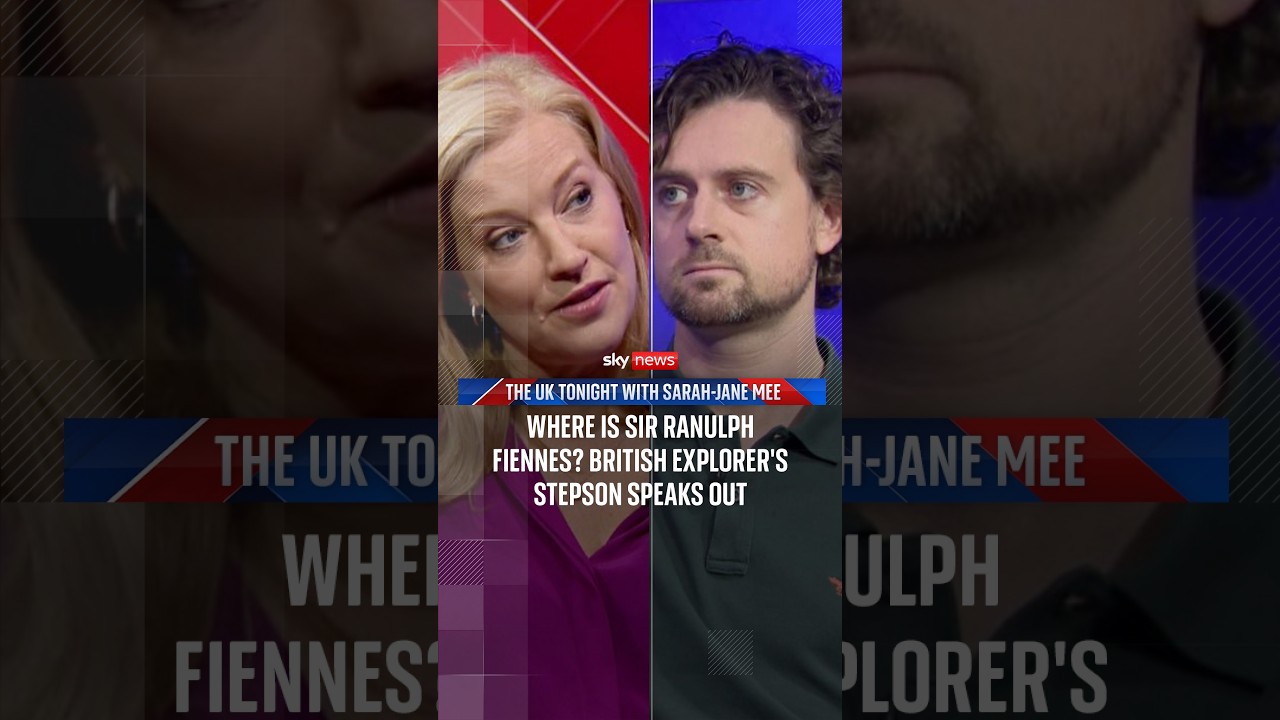 Where is Sir Ranulph Fiennes? Explorer's stepson speaks out | The UK Tonight with Sarah-Jane Mee