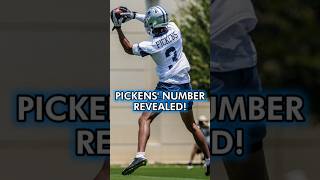 👀 George Pickens Jersey Number With The Cowboys REVEALED #cowboys #Georgepickens #shorts