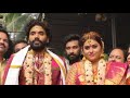Watch: Actress Namita, Veerendar Chowdary react after Marriage-Exclusive video