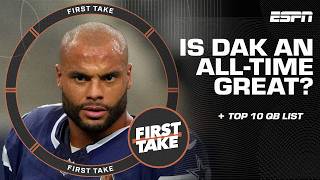 HEATED DEBATE 🔥 Is Dak Prescott a TOP 10 QB? 🤔 + Should the Commanders pay McLaurin? 🤑 | First Take