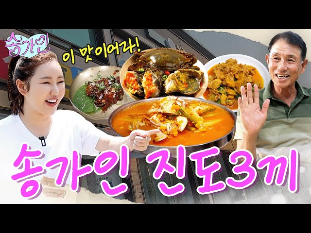 [가인이랑 아빠랑] 역대급 진도맛집!!! 아빠랑 진도 세 끼 야무지게 먹고왔어라~👍