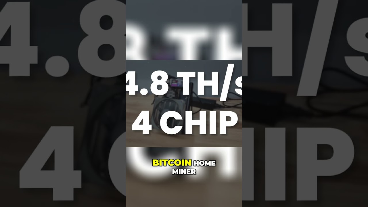 NerdQAXE: Tiny Bitcoin Miner, HUGE Power Saving! shorts