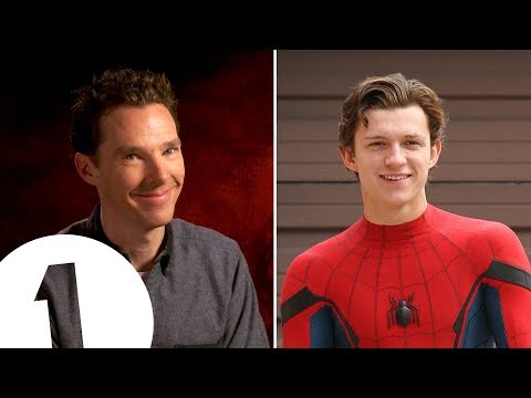 Benedict Cumberbatch's Tom Holland impression is PERFECT.