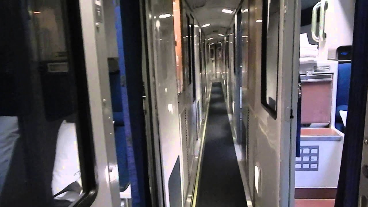 Tour of Amtrak Viewliner sleeping car with Accessible