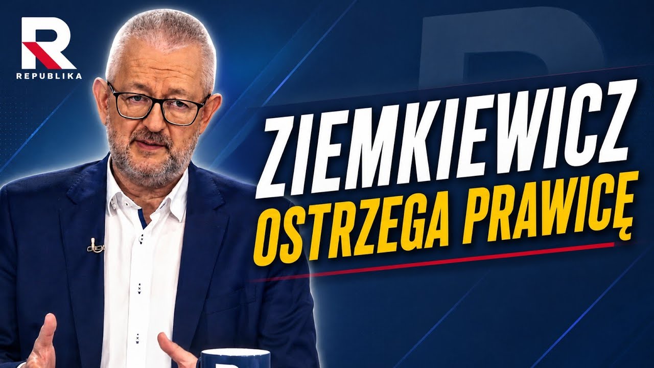 ZIEMKIEWICZ WARNS THE RIGHT: The PiS-Konfederacja Feud is simply a Lesson! | Republika Dzień