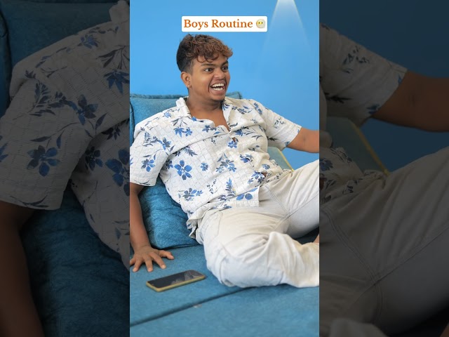 Boys routine 😶‍🌫️ | The most viral comedy by Maabeta 🔥 #ytshorts #shorts
