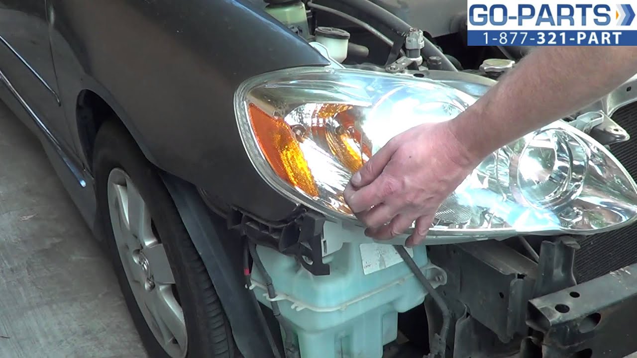 how to replace headlight bulb 2008 toyota sienna #6