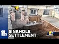 Baltimore City approves settlement for man impacted by sinkhole