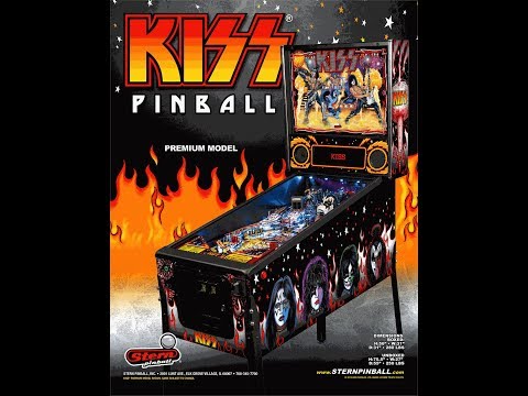 Details about   Kiss Pinball Machine Glowing Instruction Card Kit EL Panel Stern PRO Premium LE 