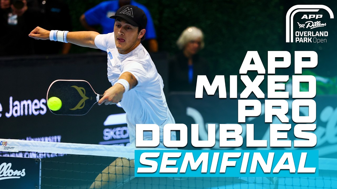 Jack Munro & Emilia Schmidt vs. Ronan Camron & Kat Stewart in Pro Semifinal | APP Overland Park Open