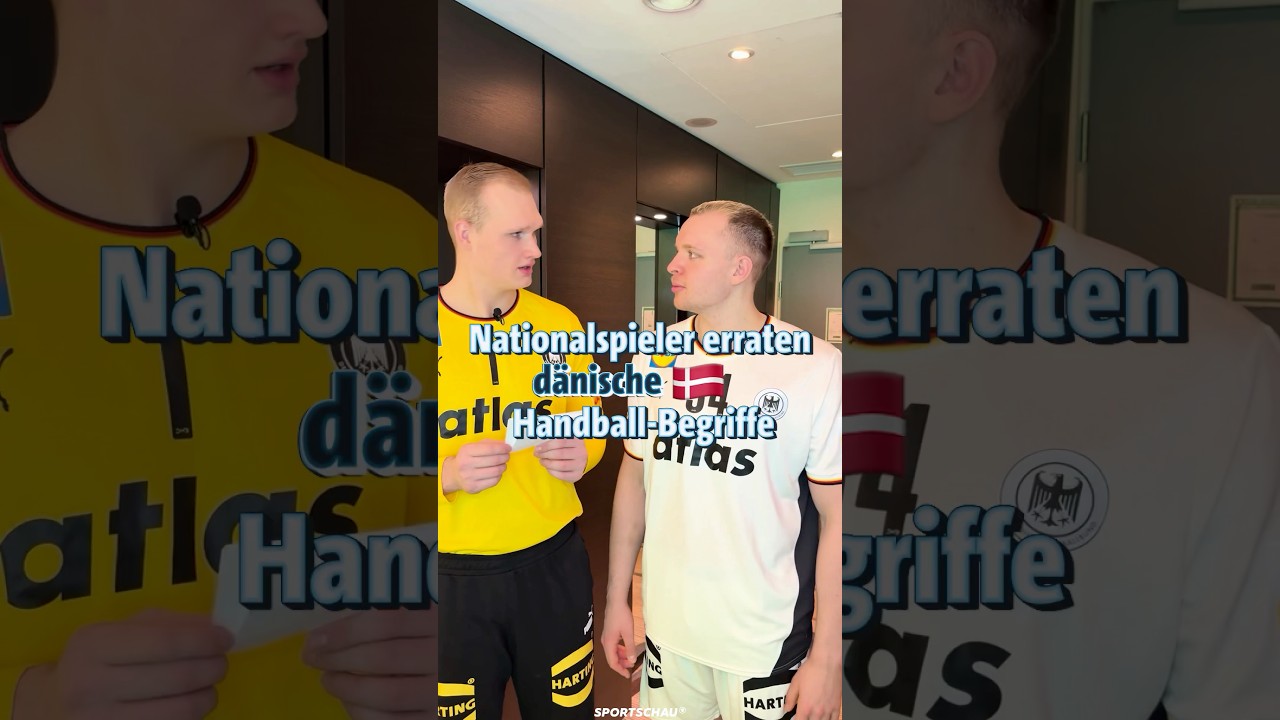 Hättet ihr diese dänischen Handball-Begriffe erraten? | Handball-EM | Sportschau shorts