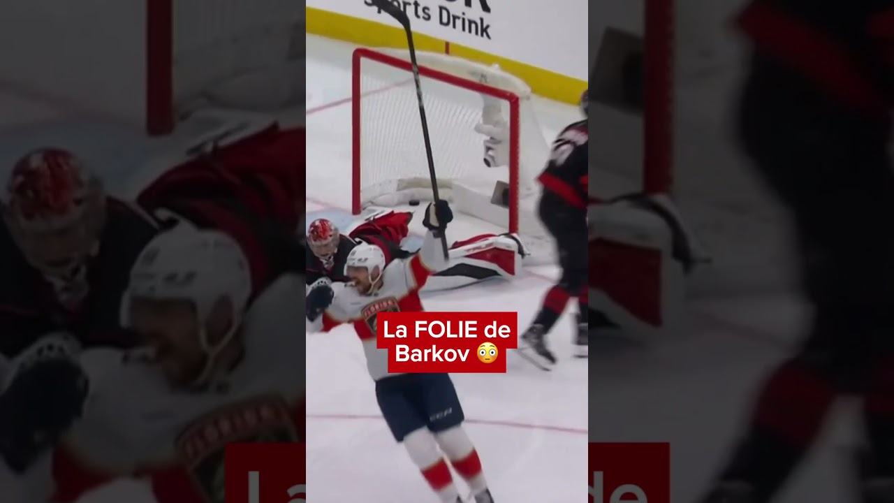 INCROYABLE! Admirez cette séquence d’Aleksander Barkov! 😮‍💨🔥#NHLPlayoffs