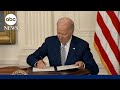 Biden signs wide-ranging executive order on AI | ABCNL