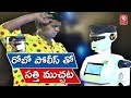 Teenmaar News : Bithiri Sathi Meets Robo Cop