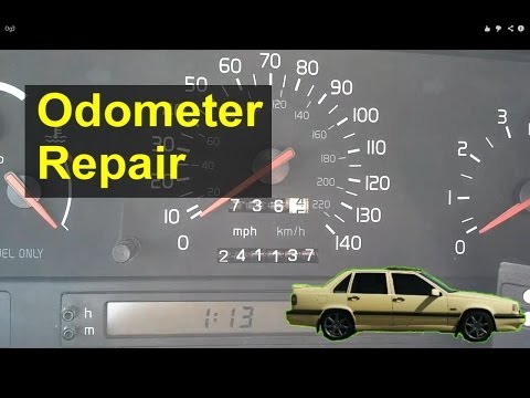 VOLVO 850 - Cluster Instruments Bulbs Replacement