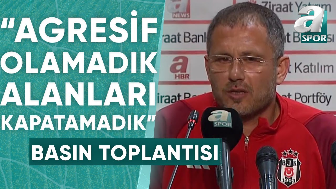 MKE Ankaragücü 0-0 Beşiktaş Serdar Topraktepe Maç Sonu Basın Toplantısı / A Spor