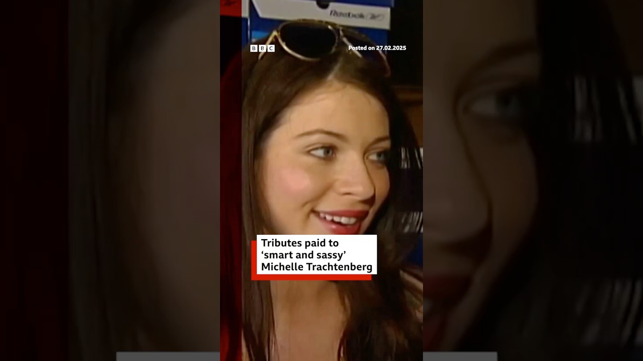 Tributes paid to Buffy and Gossip Girl actress Michelle Trachtenberg. #MichelleTrachtenberg #BBCNew