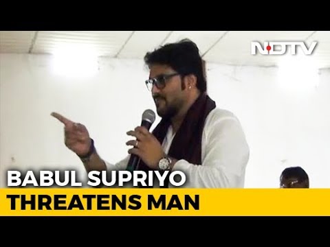 Union Minister threatens to break man’s leg in public Union Minister threatens to break man’s leg in public