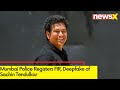 Mumbai Police Registers FIR | Deepfake of Sachin Tendulkar | NewsX