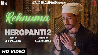 Rehnuma – Swagath Rathod, Faiz Mustafa ft Tiger Shroff (Heropanti 2) Video HD