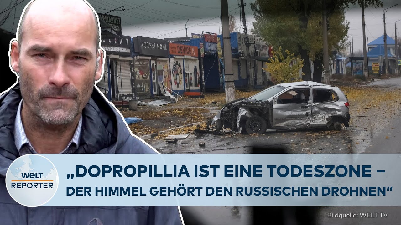 UKRAINE-KRIEG: Angstraum Dobropillia - Kamikaze-Drohnen auf der Pirsch nach Opfern