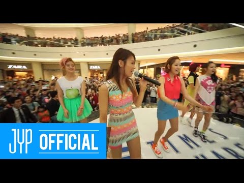 Wonder Girls _ Like this _ FLASHMOB & MINI EVENT