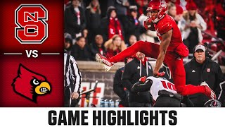 NC State vs. Louisville | ACC Football Highlights (2022)