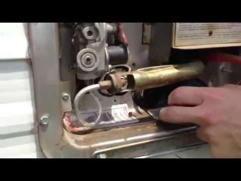 Replacing the water heater element in an RV. By How-to Bob ... electric gas valve wiring 
